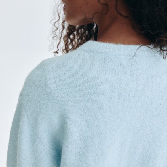 H&M LIGHT BLUE CARDIGAN - Picture 5 of 6